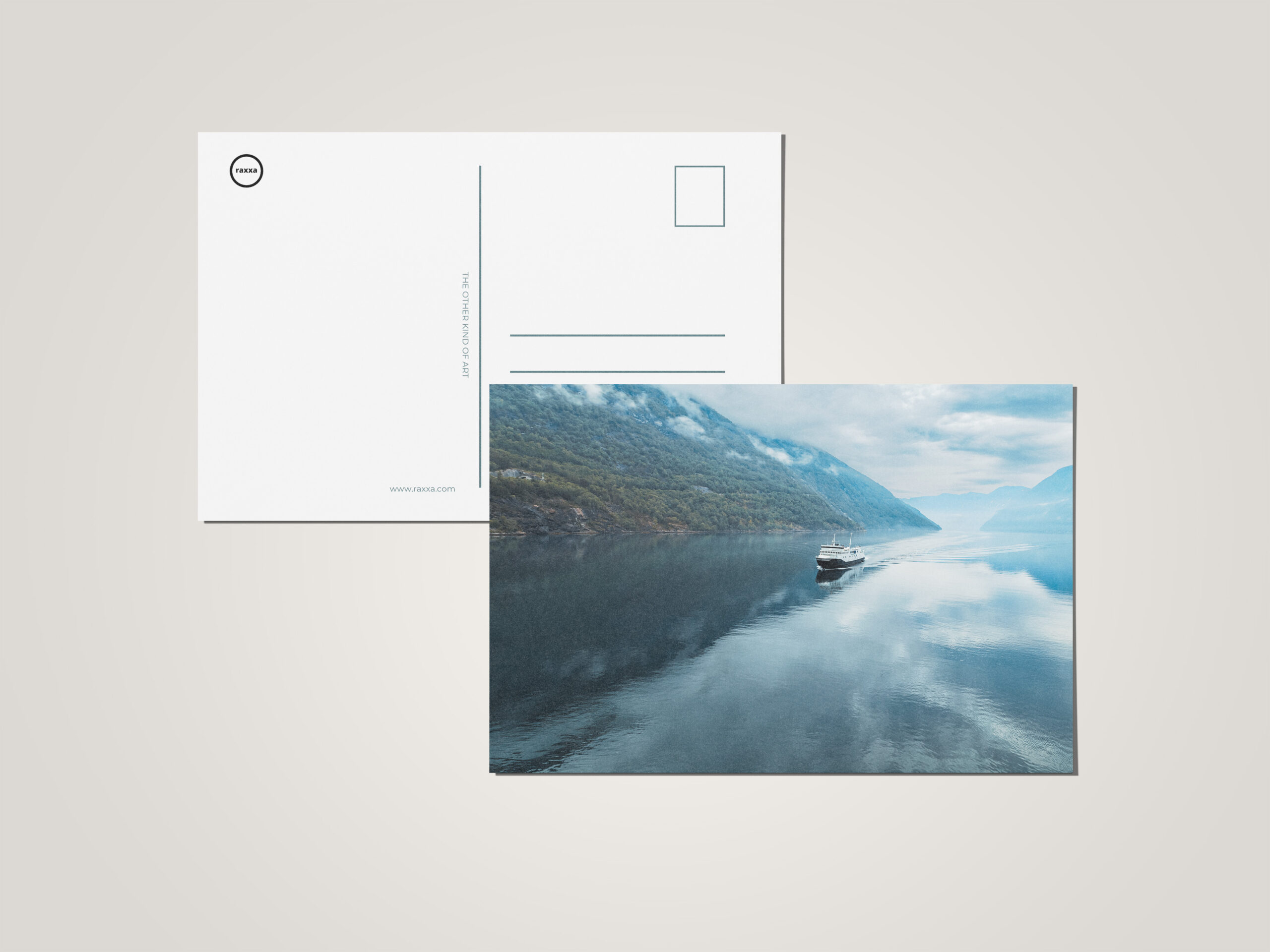 raxxa Postkarte: unterwegs