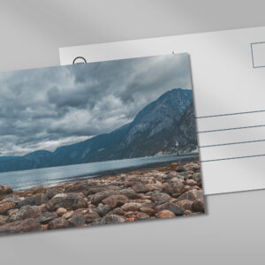 raxxa Postkarte: steinige Küste