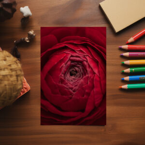 raxxa Postkarte: Rot