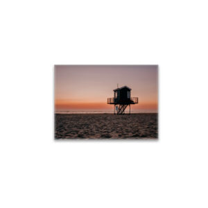 raxxa Glas-Magnet: Wachturm am Strand