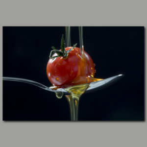 raxxa Canva: Tomate und Olivenöl