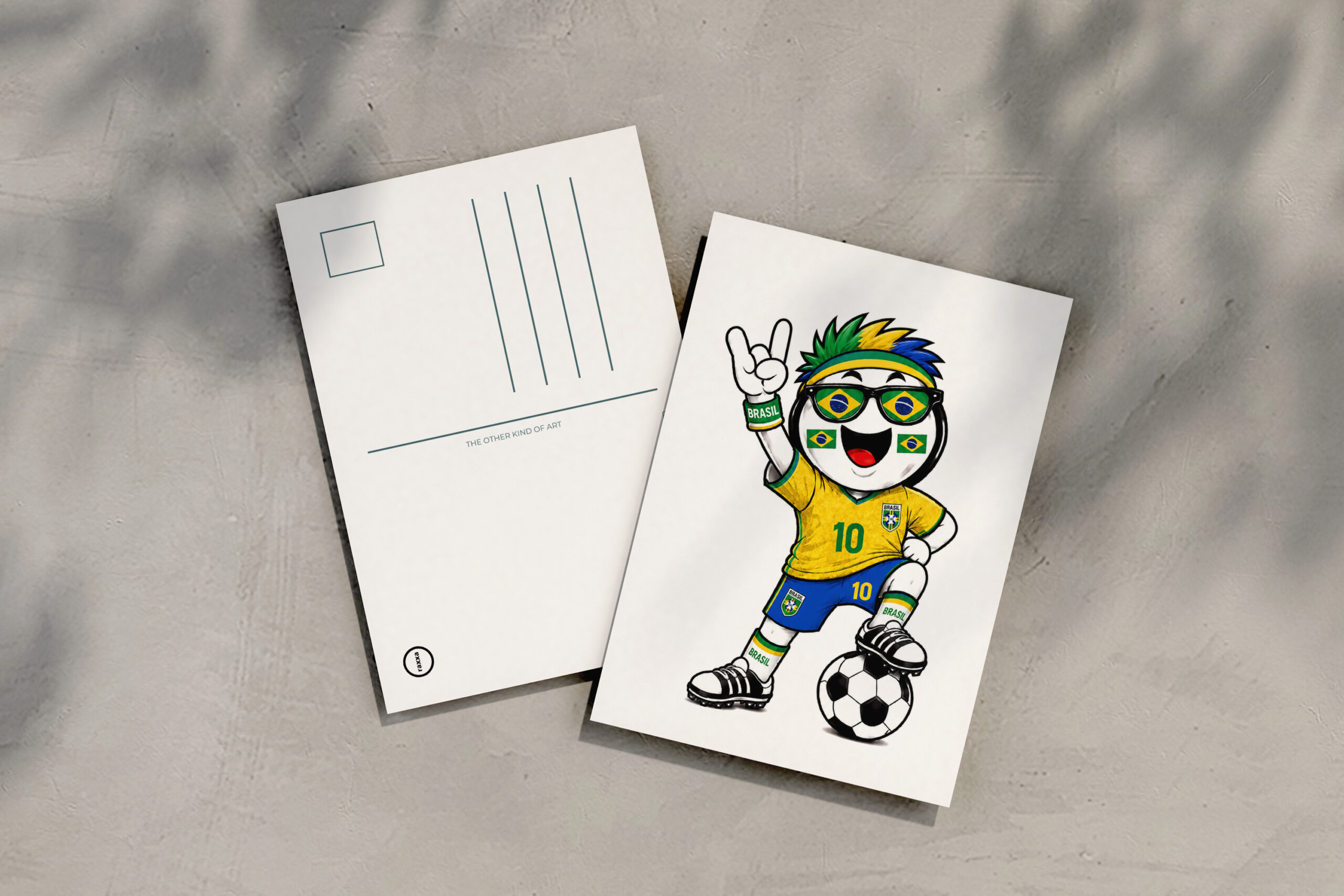 raxxa Postkarte: WM 2026 - Brasilien - Image 2