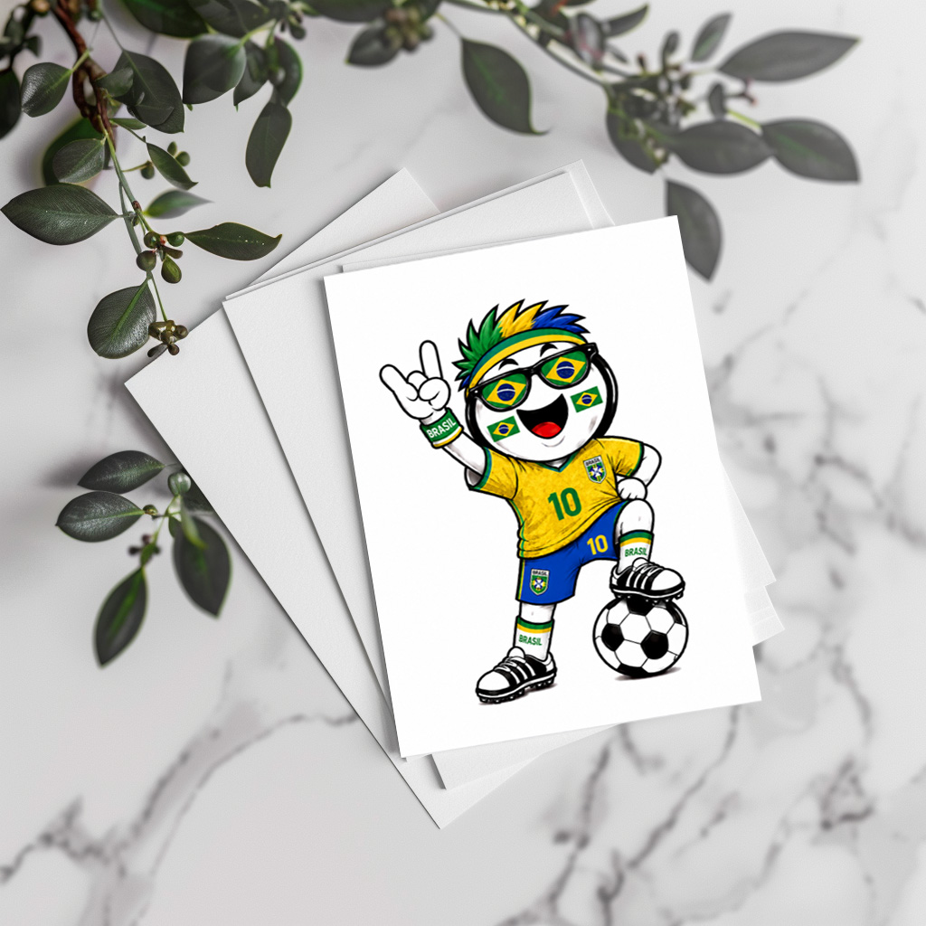 raxxa Postkarte: WM 2026 - Brasilien - Image 3