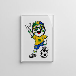 raxxa Glas-Magnet: WM 2026 - Brasilien