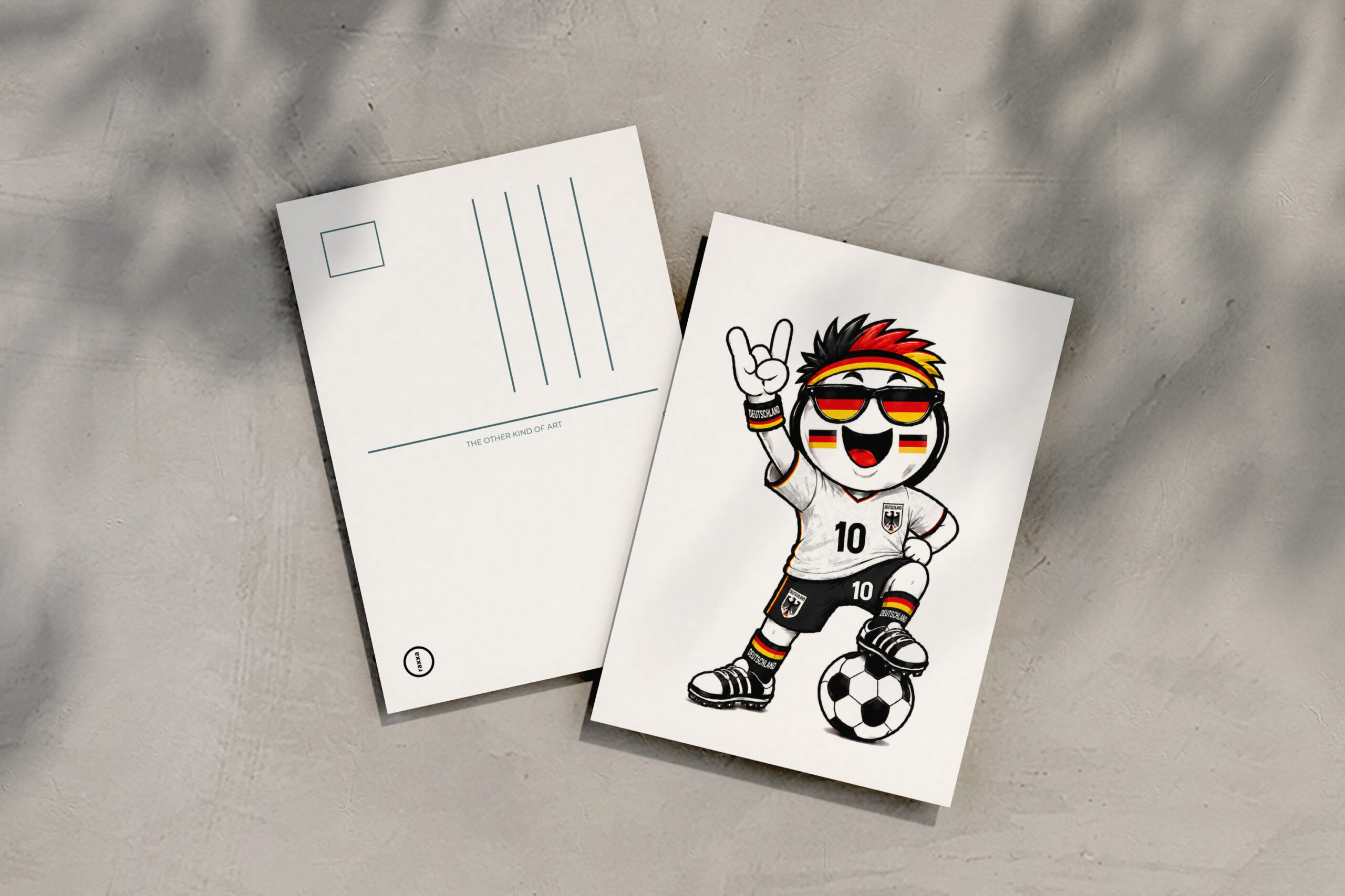 raxxa Postkarte: WM 2026 - Deutschland – Image 2