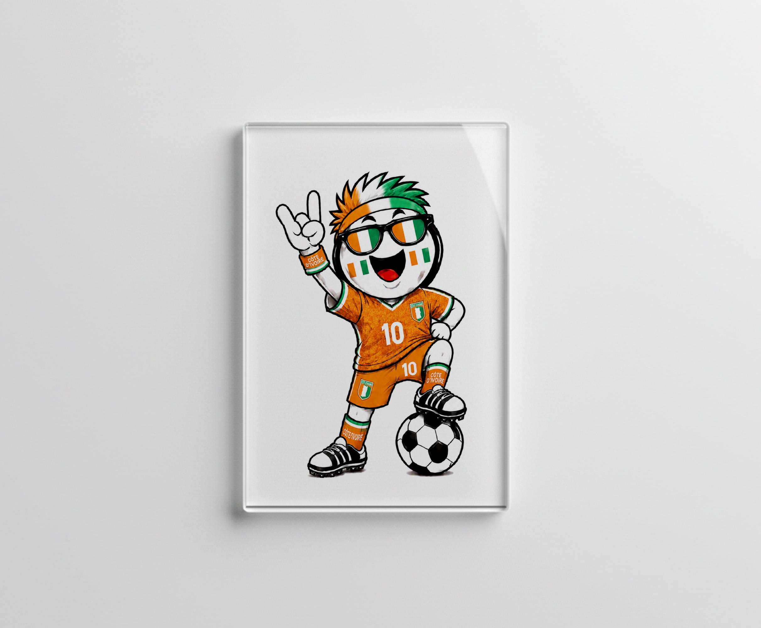 raxxa Glas-Magnet: WM 2026 - Elfenbeinküste