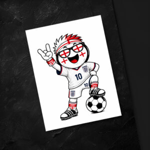 raxxa Postkarte: WM 2026 - England