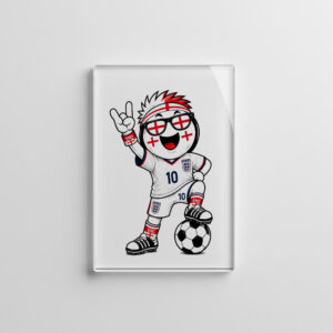 raxxa Glas-Magnet: WM 2026 - England