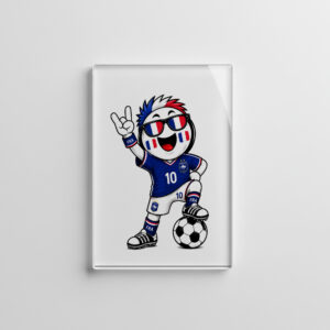 raxxa Glas-Magnet: WM 2026 - Frankreich
