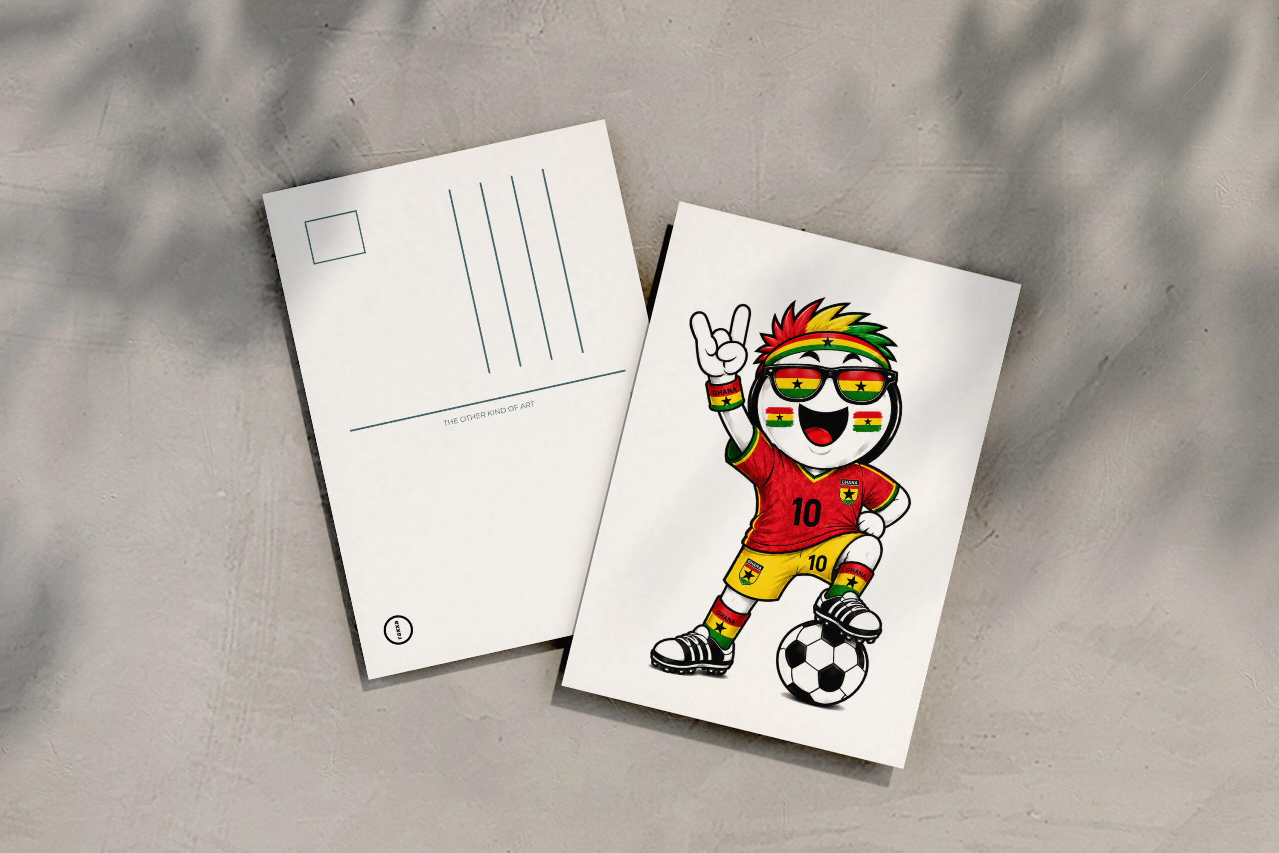 raxxa Postkarte: WM 2026 - Ghana – Image 2