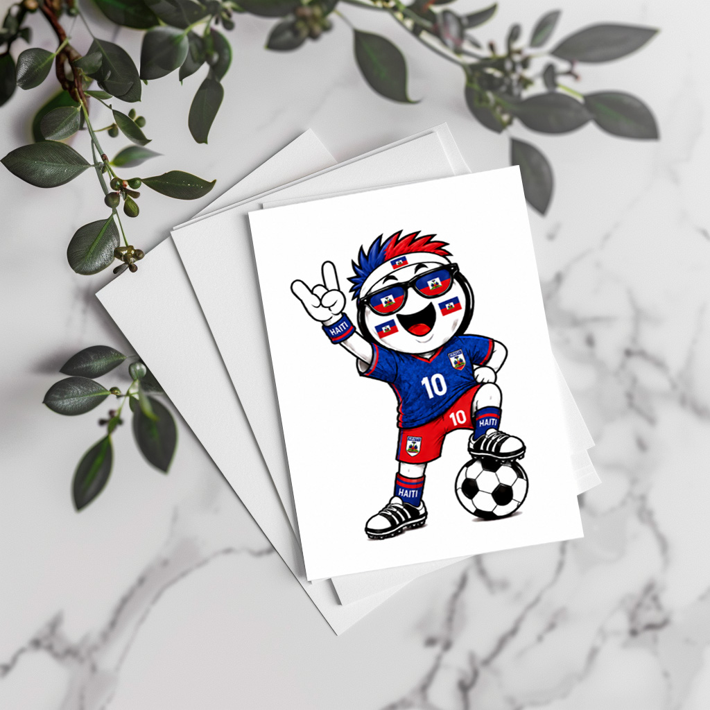 raxxa Postkarte: WM 2026 - Haiti - Imagen 3