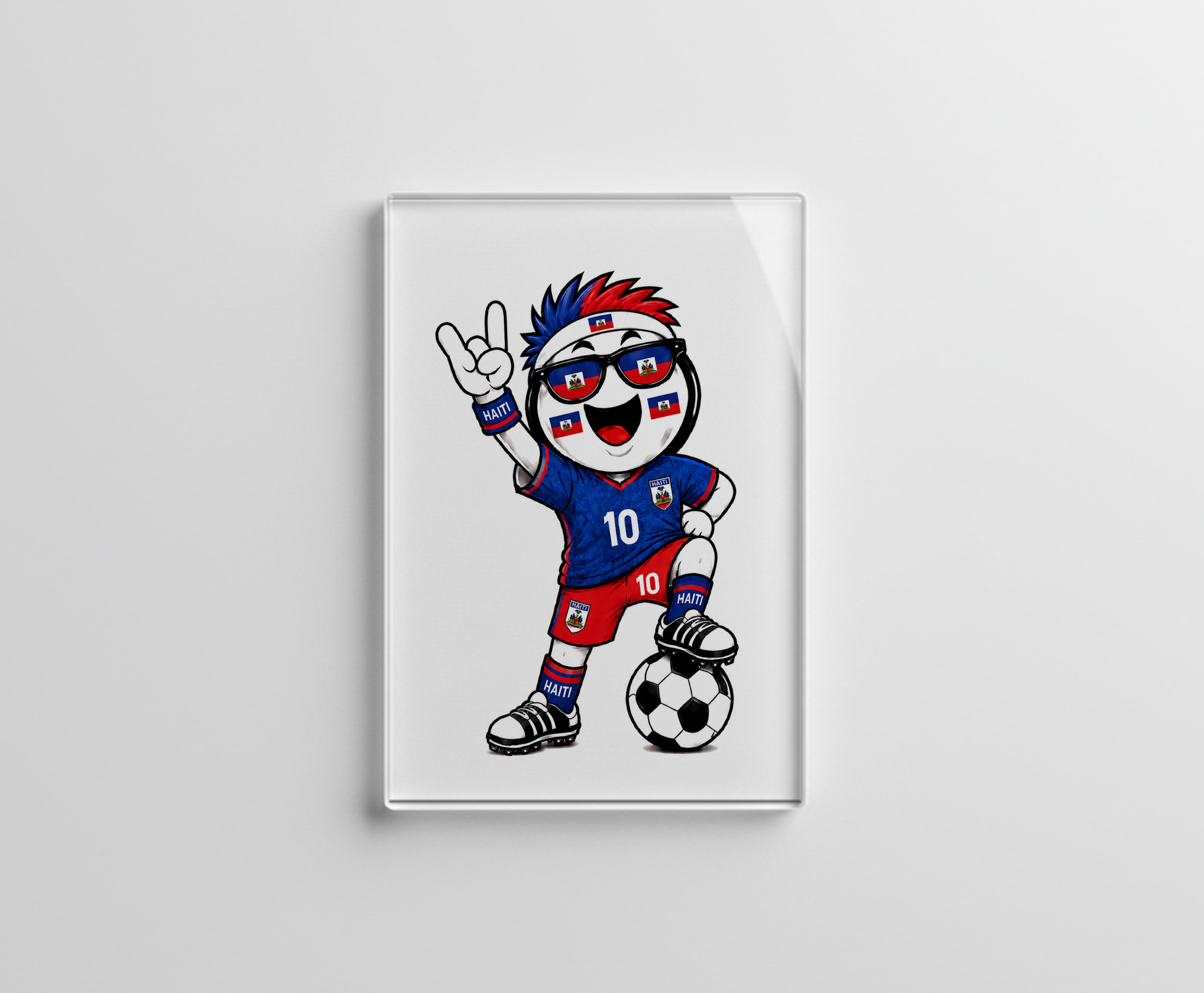 raxxa Glas-Magnet: WM 2026 - Haiti