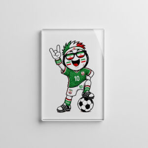 raxxa Glas-Magnet: WM 2026 - Iran