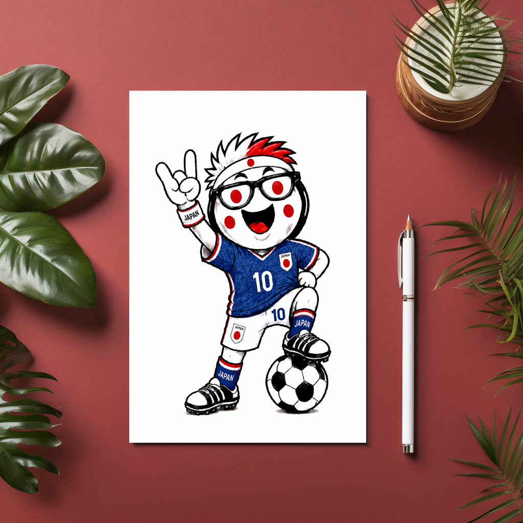 raxxa Postkarte: WM 2026 - Japan - immagine 3