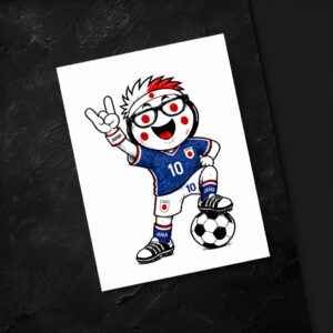raxxa Postkarte: WM 2026 - Japan