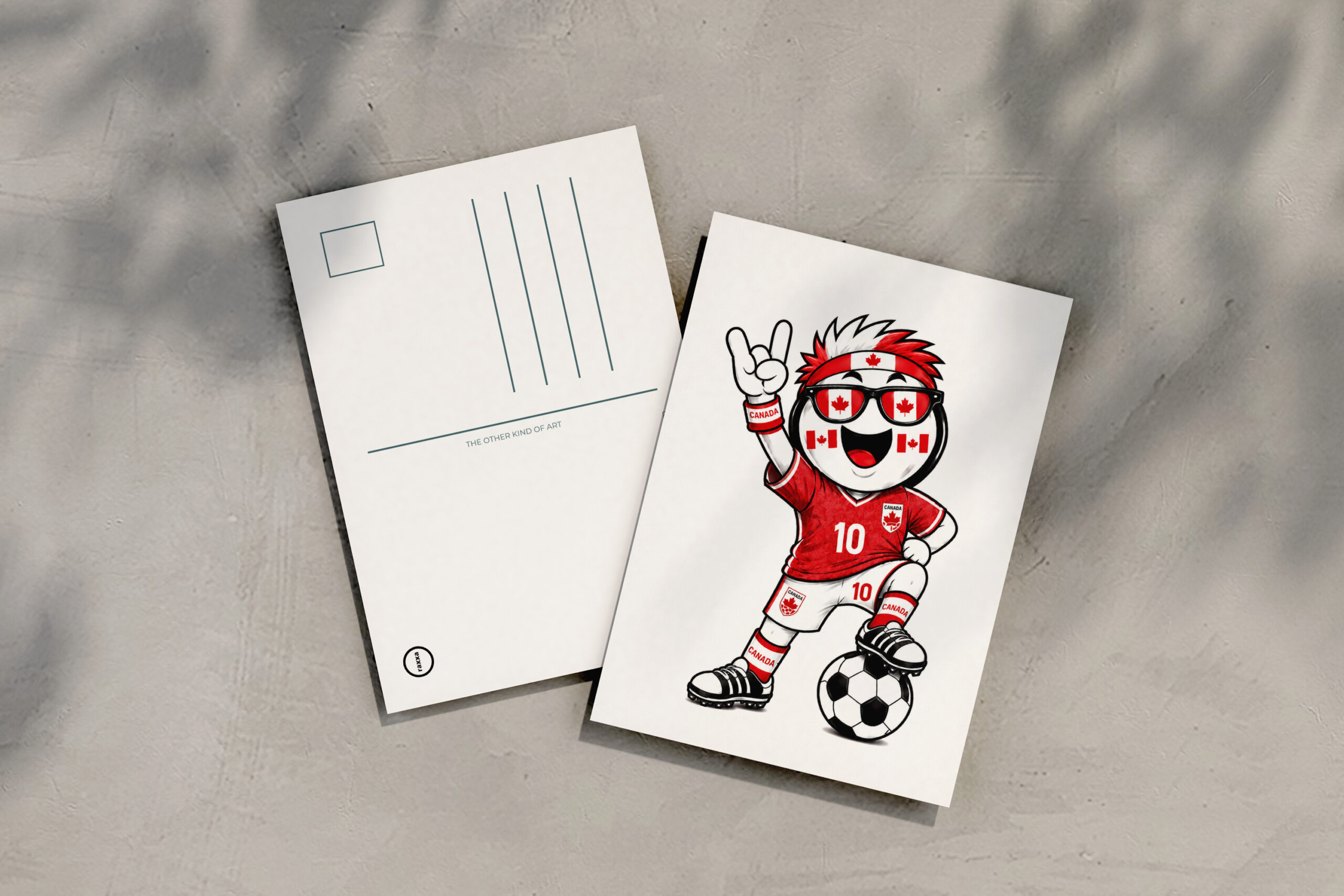 raxxa Postkarte: WM 2026 - Kanada - immagine 2