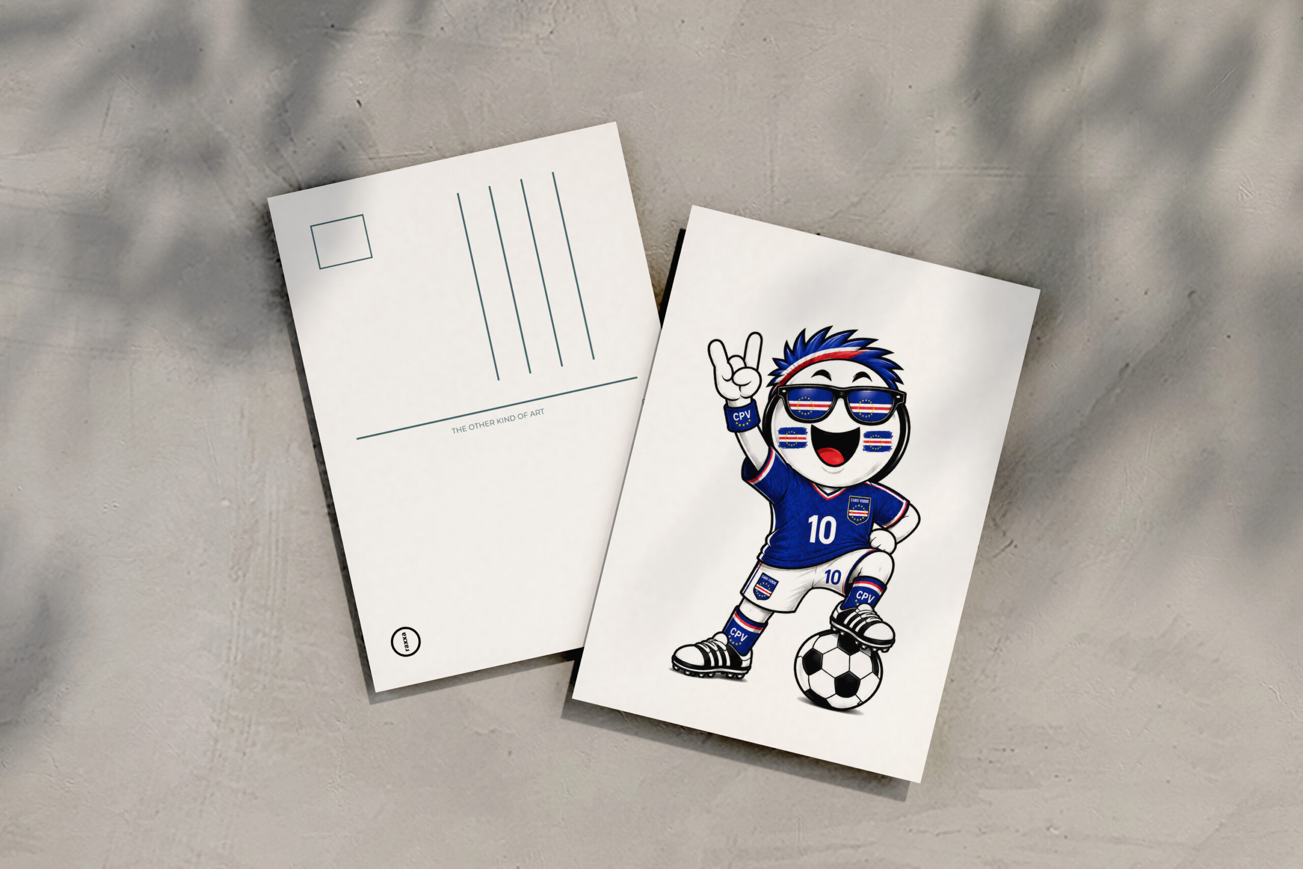 raxxa Postkarte: WM 2026 - Kapverdische Inseln - immagine 2
