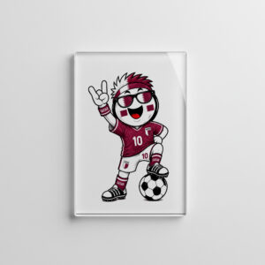 raxxa Glas-Magnet: WM 2026 - Katar
