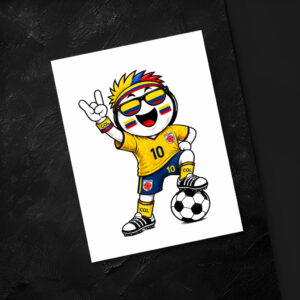 raxxa Postkarte: WM 2026 - Kolumbien