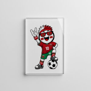 raxxa Glas-Magnet: WM 2026 - Marokko