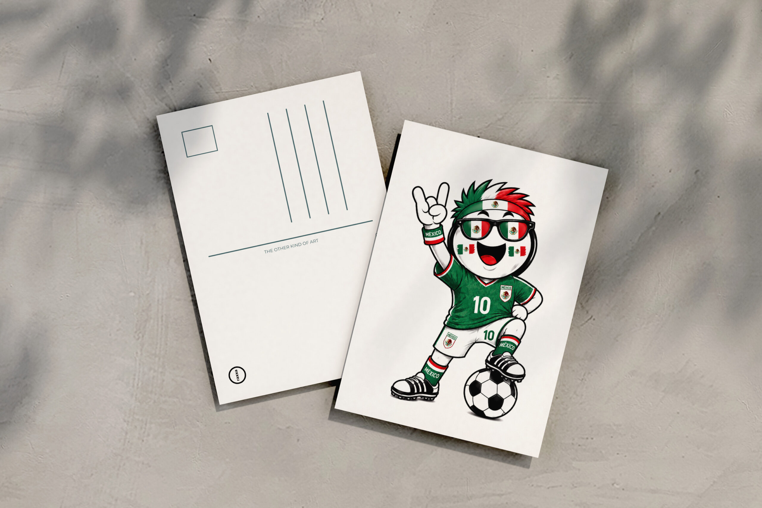 raxxa Postkarte: WM 2026 - Mexiko - immagine 2