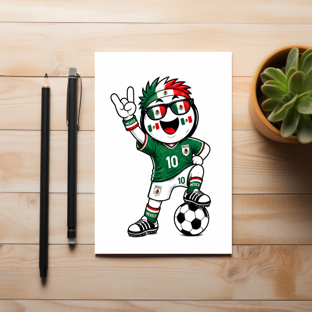 raxxa Postkarte: WM 2026 - Mexiko - immagine 3