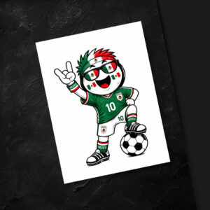 raxxa Postkarte: WM 2026 - Mexiko