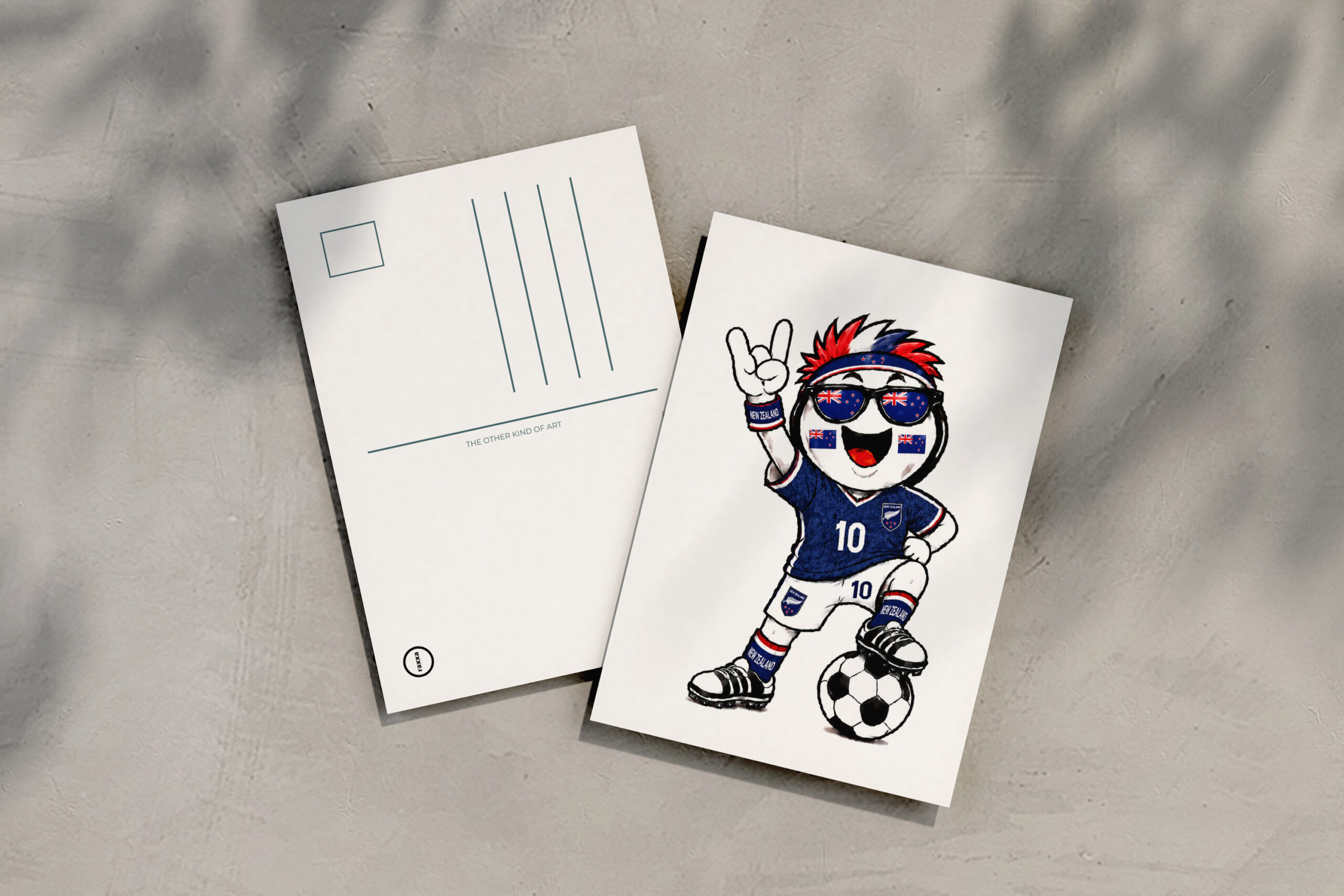 raxxa Postkarte: WM 2026 - Neuseeland – Image 2