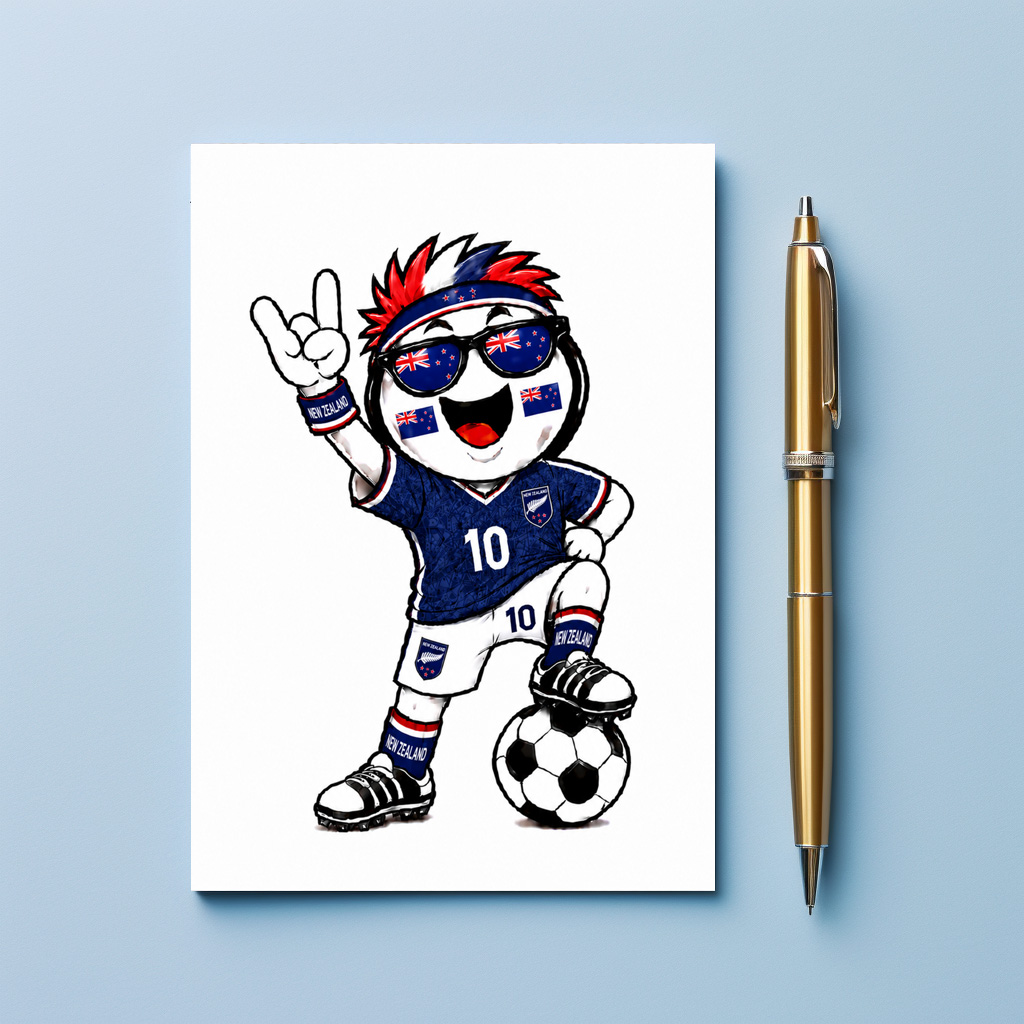 raxxa Postkarte: WM 2026 - Neuseeland – Image 3