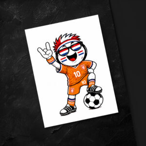 raxxa Postkarte: WM 2026 - Niederlande