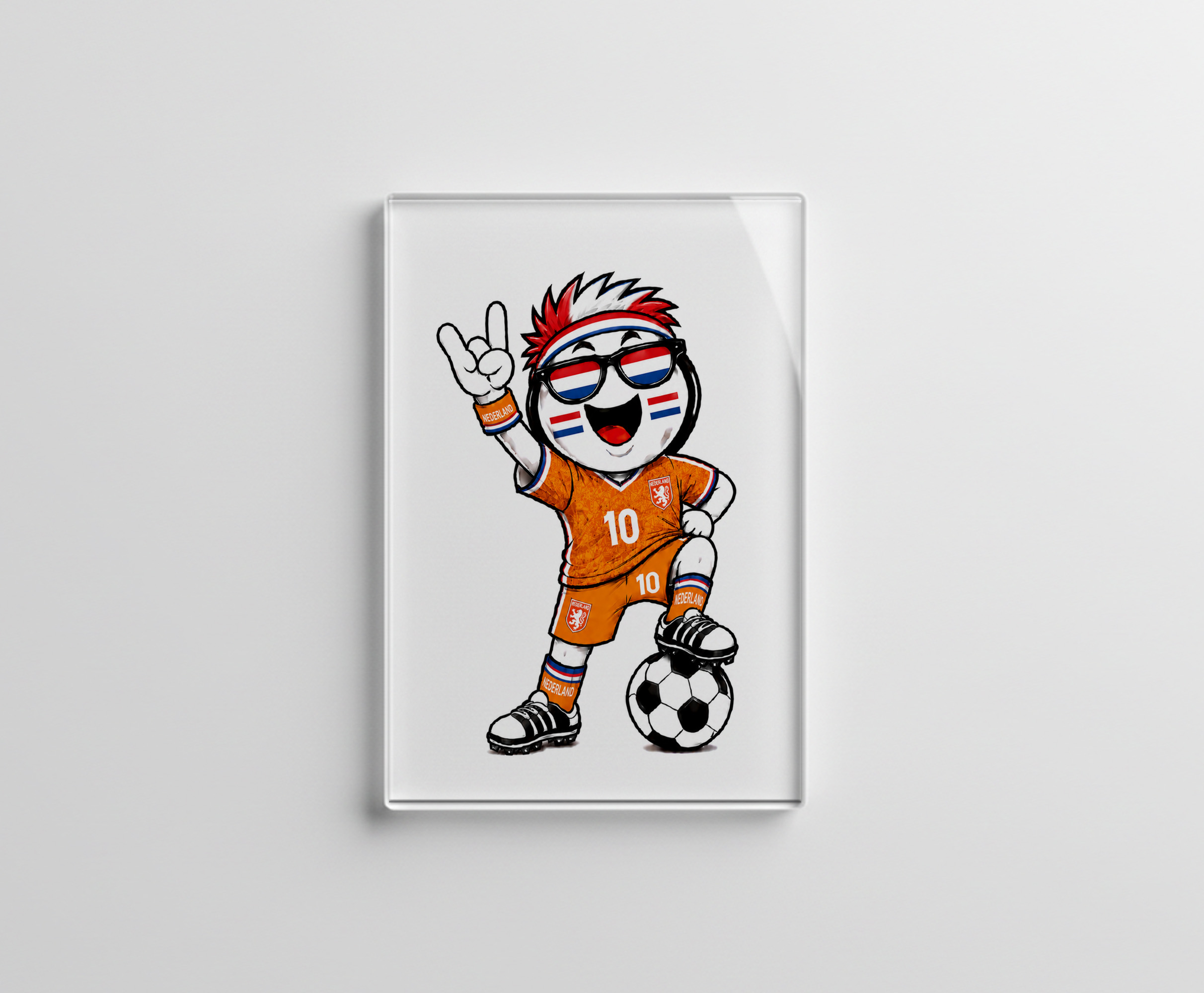 raxxa Glas-Magnet: WM 2026 - Niederlande