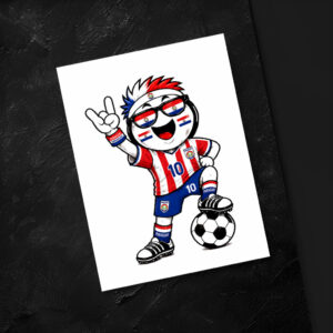 raxxa Postkarte: WM 2026 - Paraguay