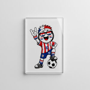 raxxa Glas-Magnet: WM 2026 - Paraguay