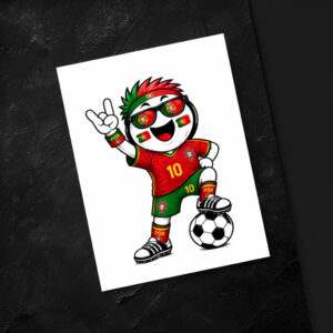 raxxa Postkarte: WM 2026 - Portugal