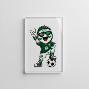 raxxa Glas-Magnet: WM 2026 - Saudi-Arabien