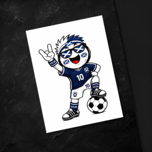 raxxa Postkarte: WM 2026 - Schottland