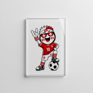 raxxa Glas-Magnet: WM 2026 - Schweiz