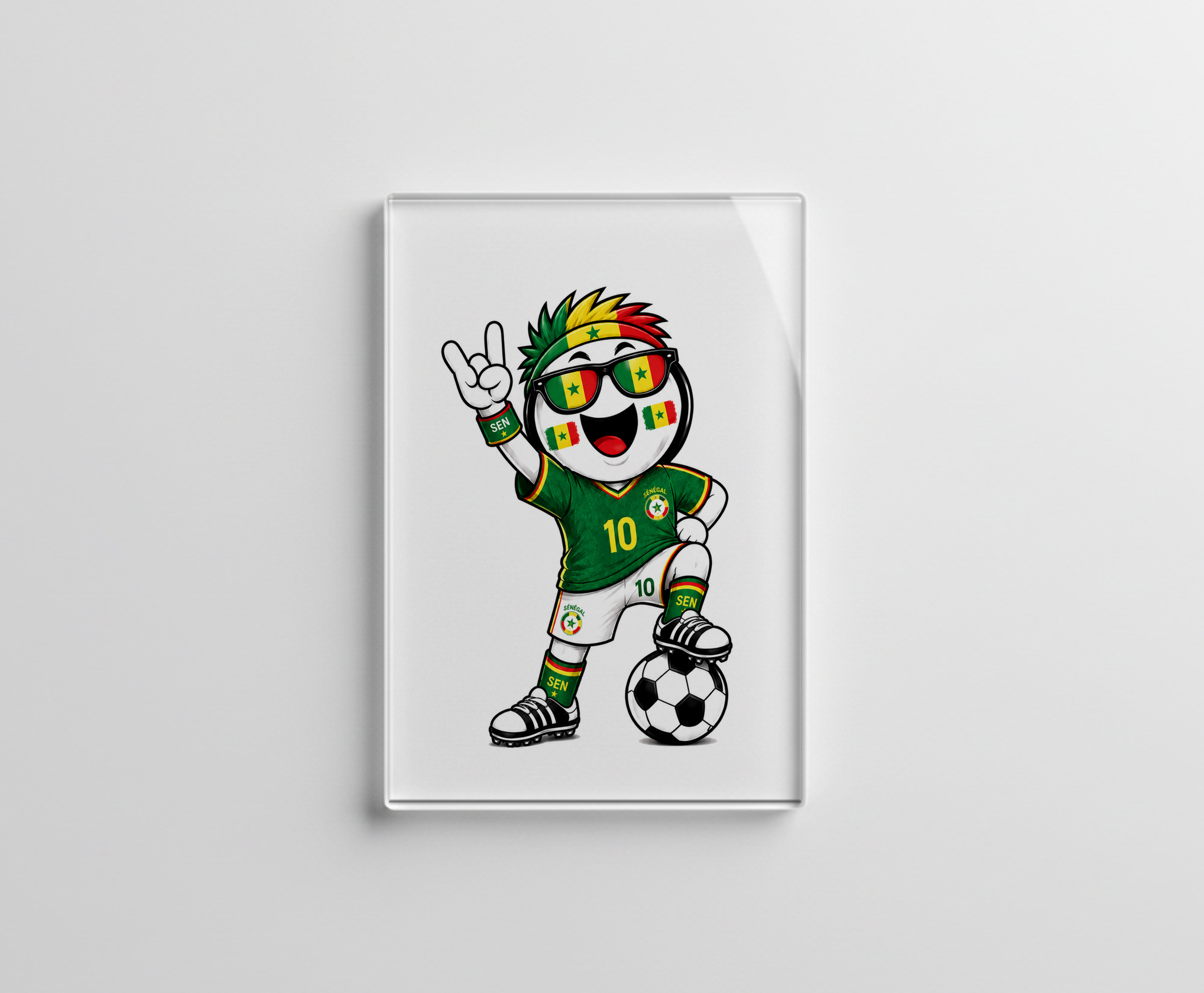 raxxa Glas-Magnet: WM 2026 - Senegal