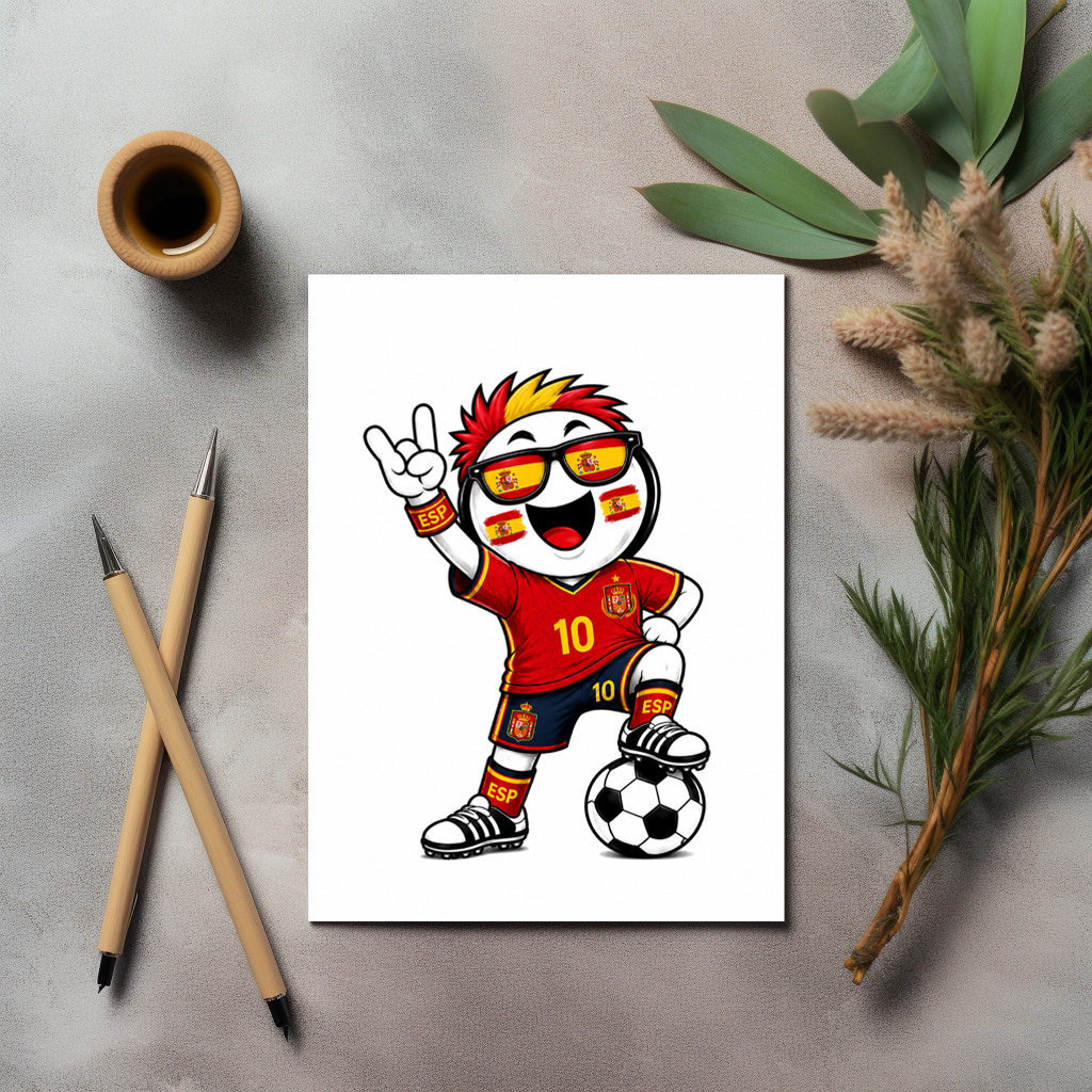 raxxa Postkarte: WM 2026 - Spanien - immagine 3