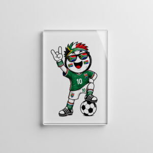 raxxa Glas-Magnet: WM 2026 - Südafrika