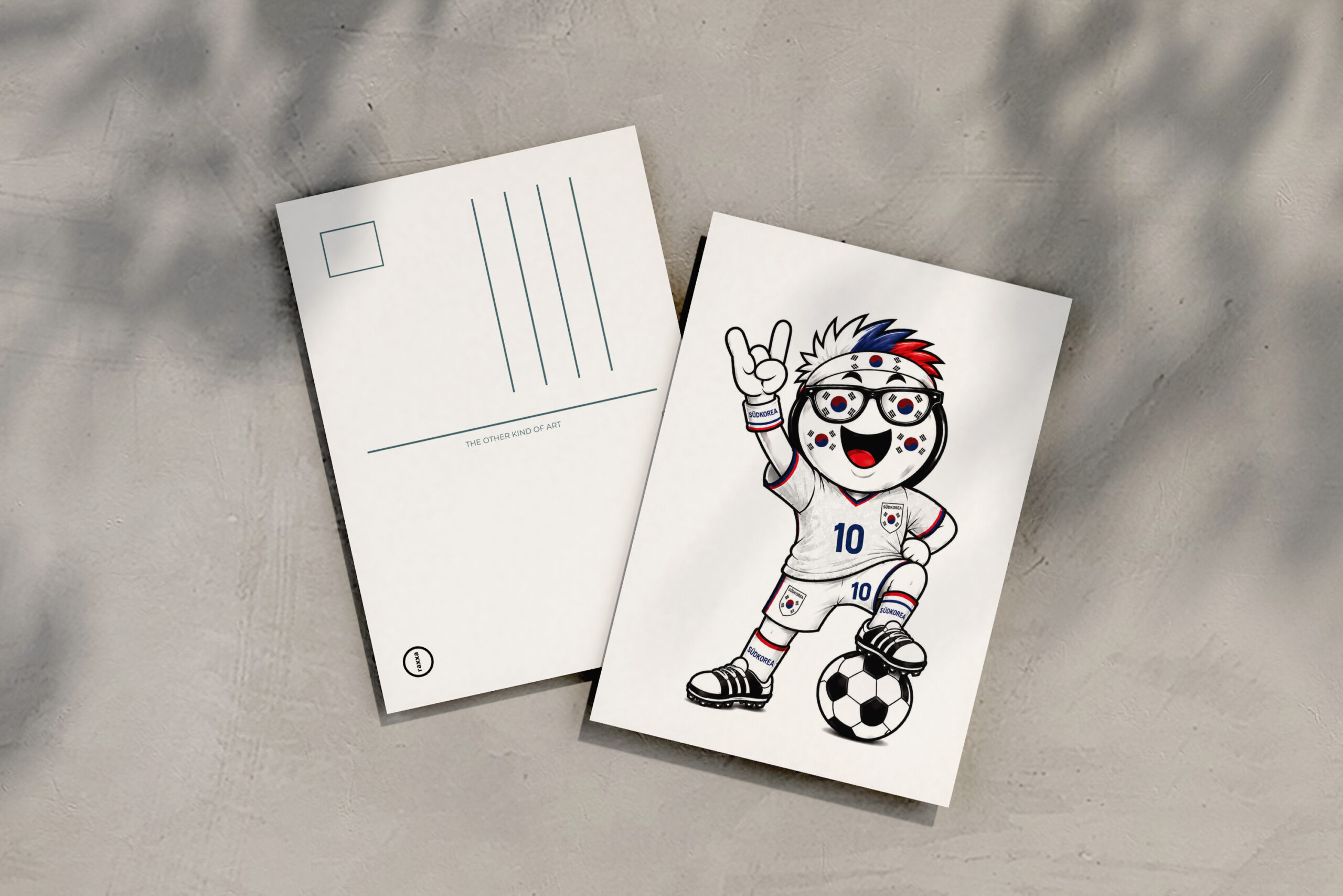 raxxa Postkarte: WM 2026 - Südkorea – Image 2