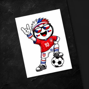 raxxa Postkarte: WM 2026 - Tschechien