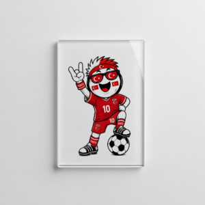 raxxa Glas-Magnet: WM 2026 - Türkei