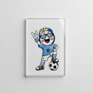 raxxa Glas-Magnet: WM 2026 - Uruguay