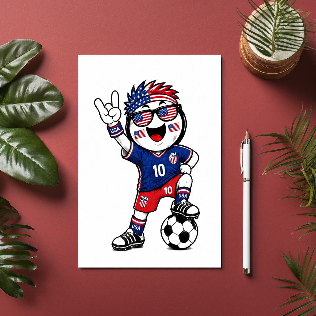 raxxa Postkarte: WM 2026 - USA - immagine 3
