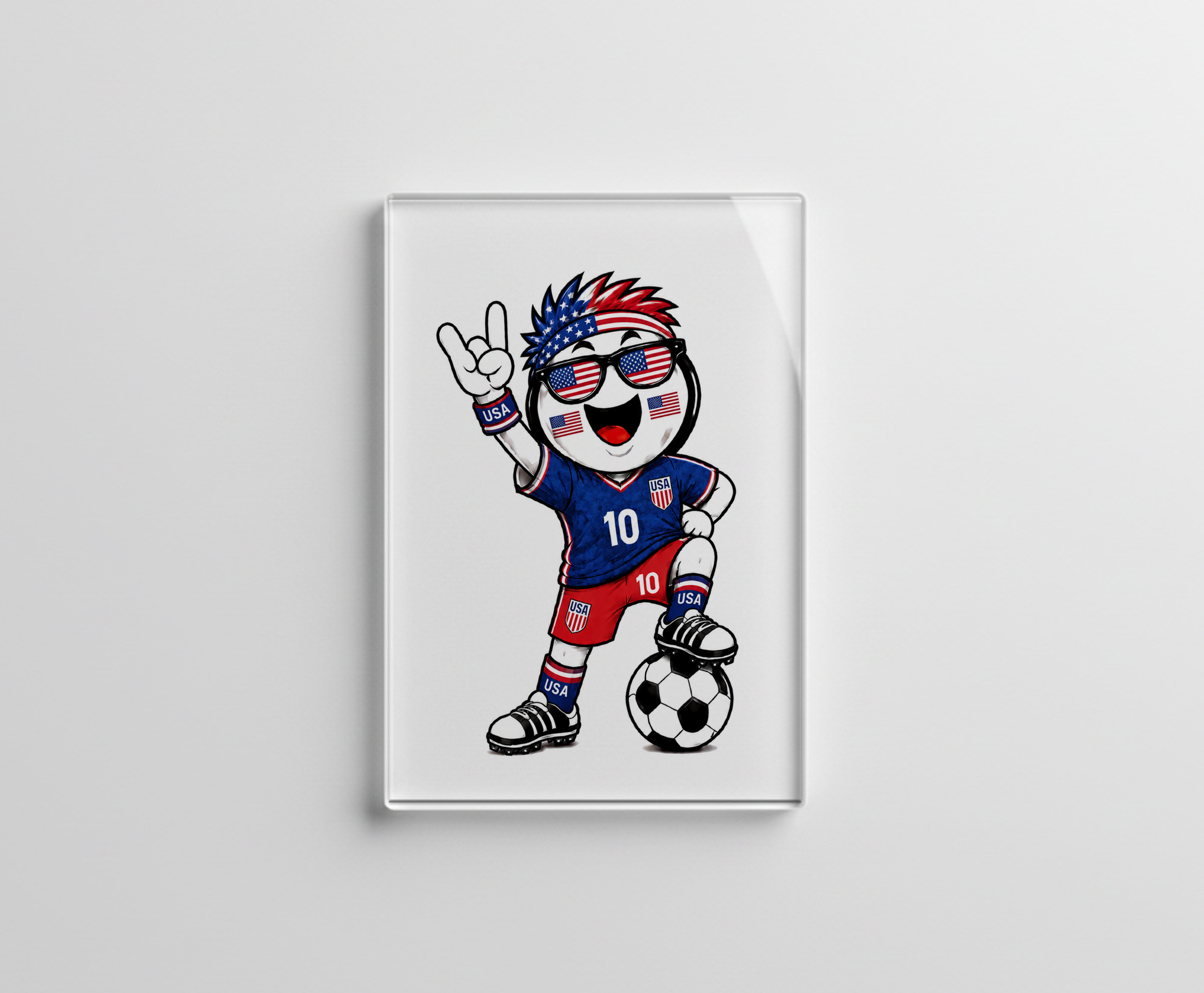 raxxa Glas-Magnet: WM 2026 - USA