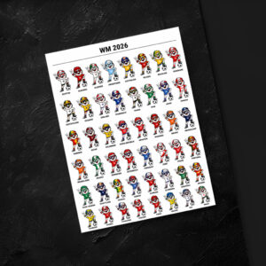 raxxa Postkarte: WM 2024