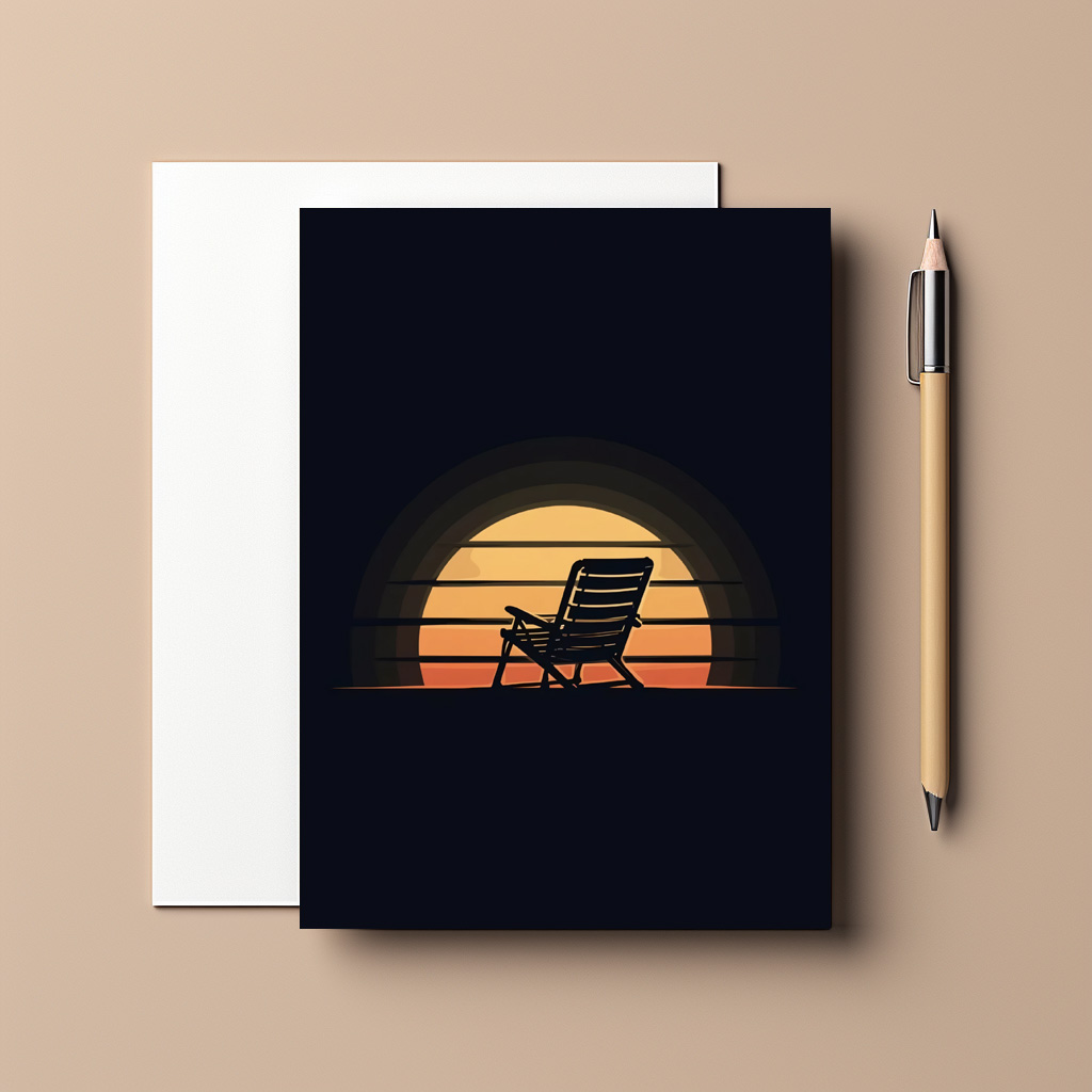 raxxa Postkarte: Neues BildStille am Horizont