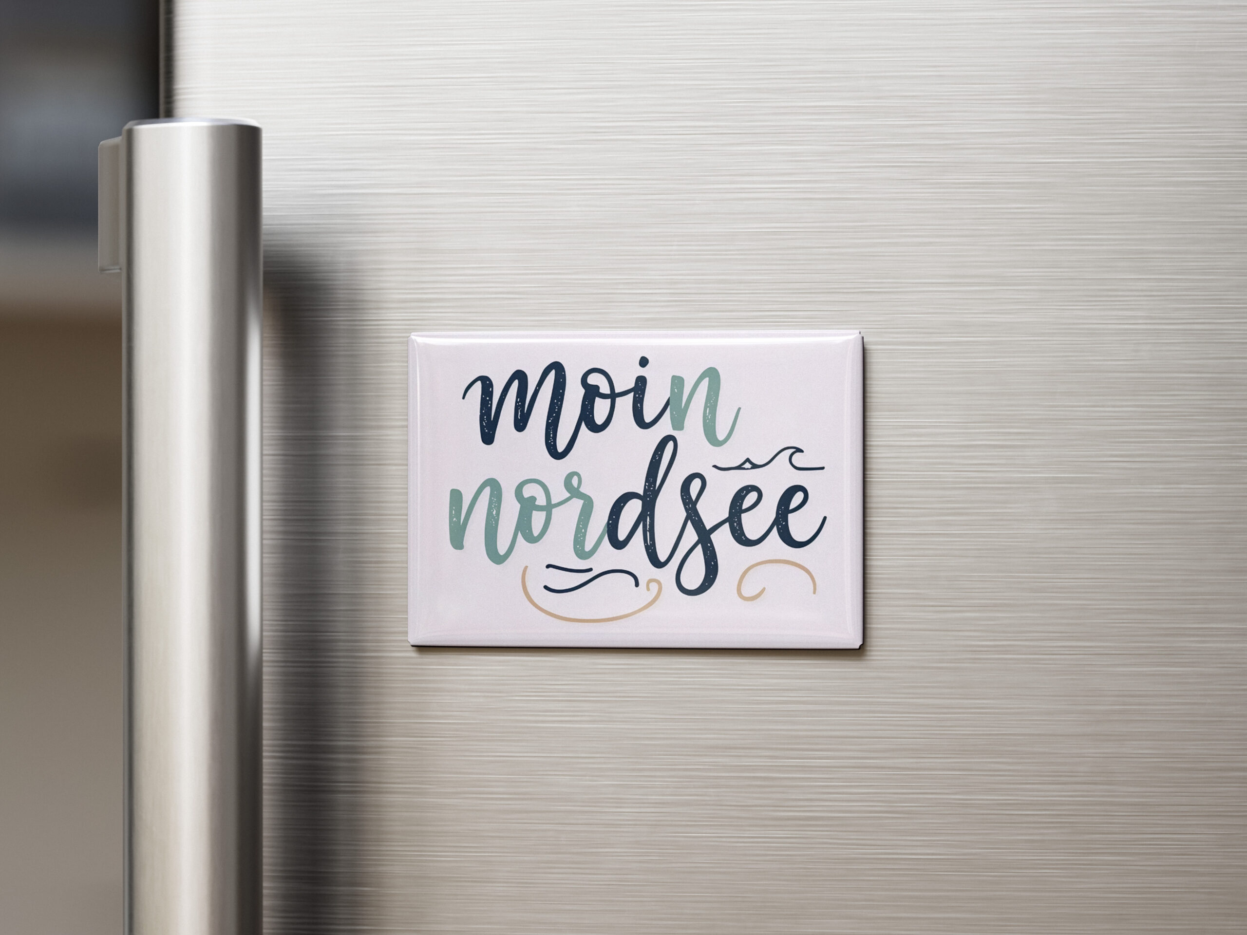 raxxa Glas-Magnet: Moin Nordsee