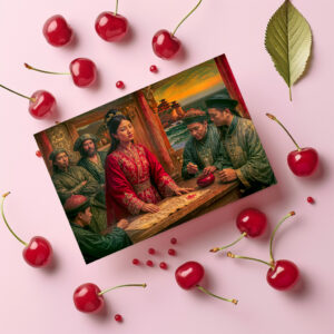 raxxa Postkarte: Madame Ching Pirate Queen Portrait